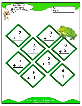 İşlemler yaprak test